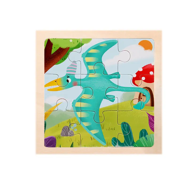 3 Piece Pink Jellyfish Puzzle for Kids 1-2 Years - Image 29