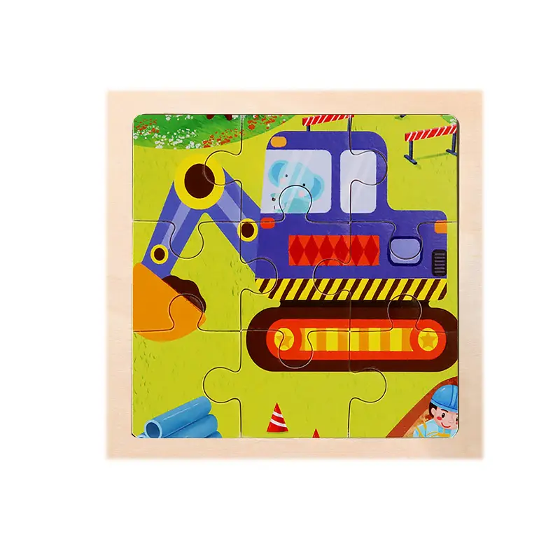3 Piece Pink Jellyfish Puzzle for Kids 1-2 Years - Image 41