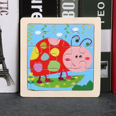 3 Piece Pink Jellyfish Puzzle for Kids 1-2 Years - Image 7