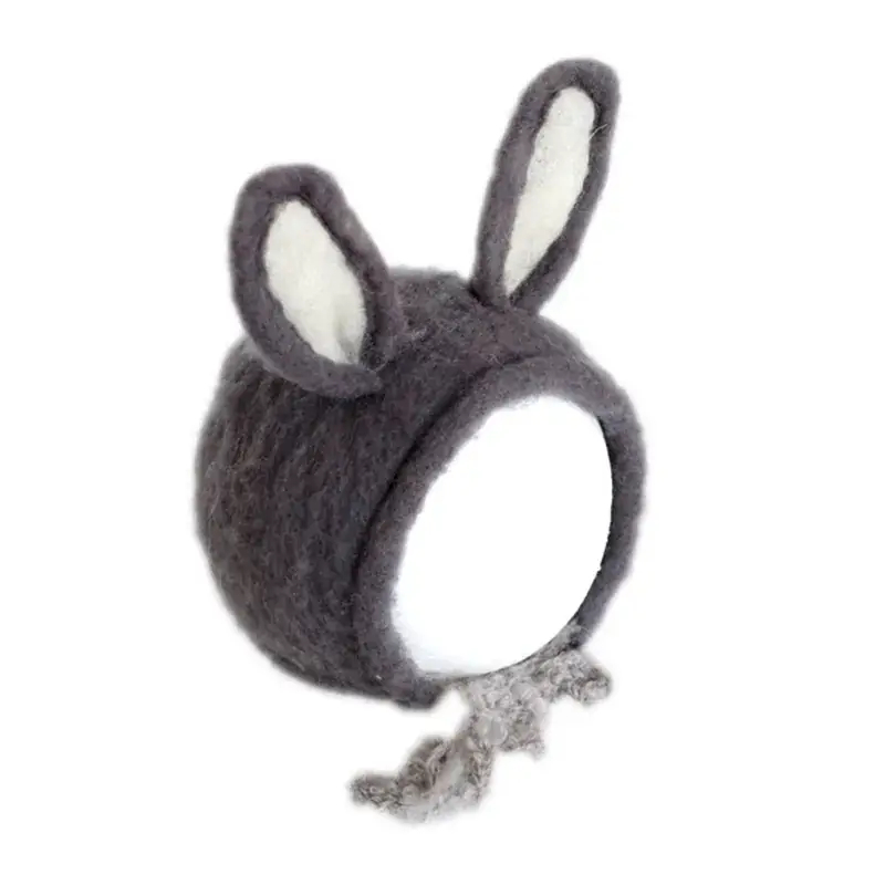 Pure Wool Bunny Photo Studio Props for Newborns - Image 5