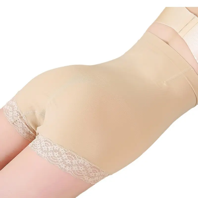 High Waist Seamless Lace Underwear Belly Contraction Hip Lifting - Image 7