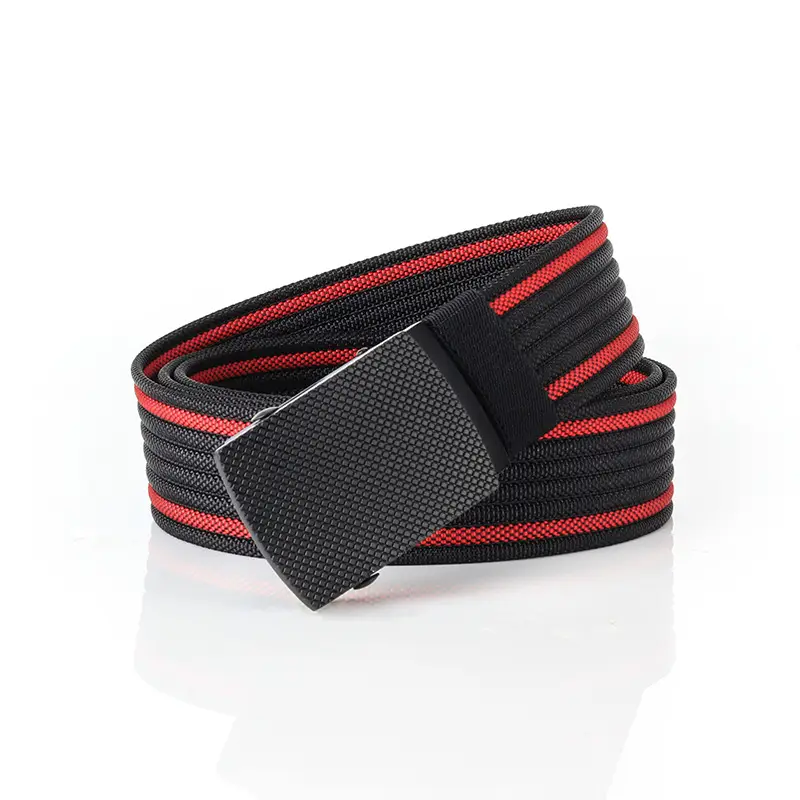 Men's 2018 Casual Nylon Belt Blue Multi-color