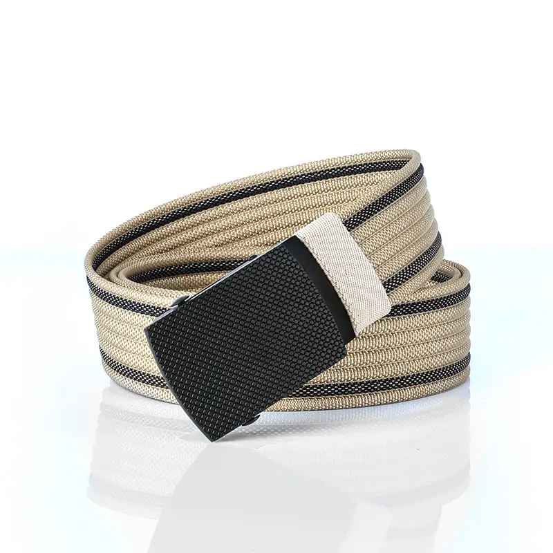 Men's 2018 Casual Nylon Belt Blue Multi-color - Image 2