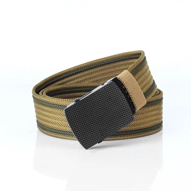 Men's 2018 Casual Nylon Belt Blue Multi-color - Image 7