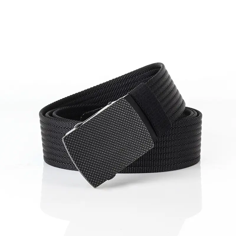 Men's 2018 Casual Nylon Belt Blue Multi-color - Image 3