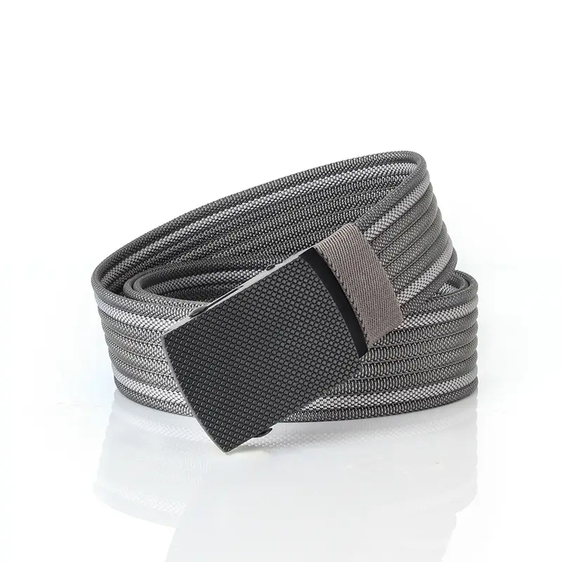 Men's 2018 Casual Nylon Belt Blue Multi-color - Image 8
