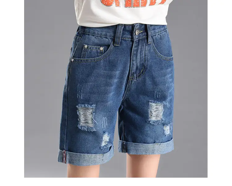 Women Elastic Waist Shorts 2024 Summer Loose Slimming — feature 15