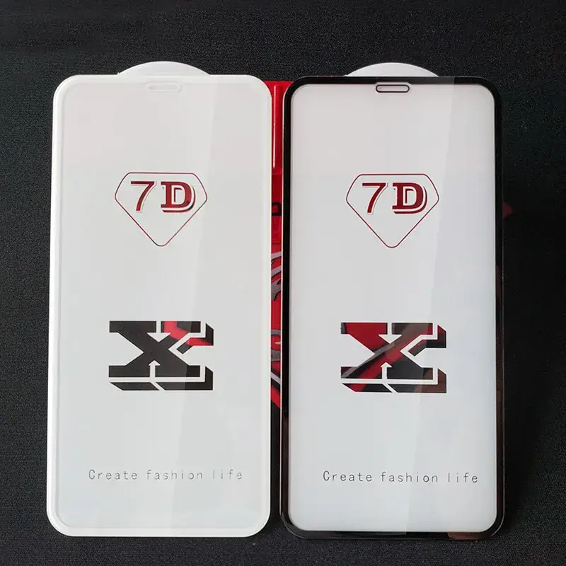 iPhone Tempered Film 7D Cold Carving Cover Full Screen - Image 6