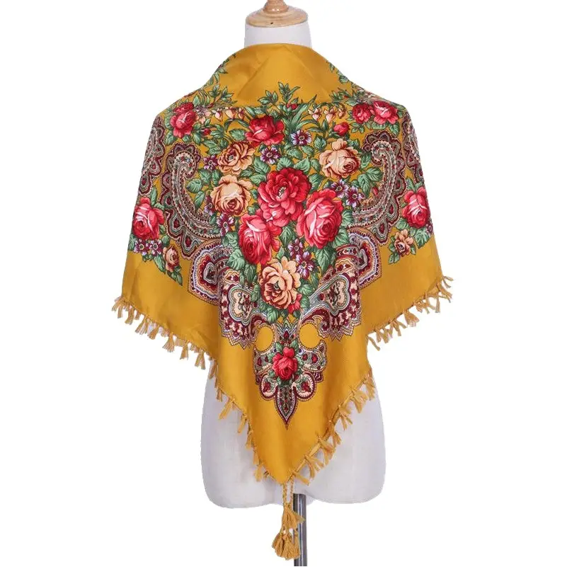 Ethnic Cotton Turban Women's Spring Scarf