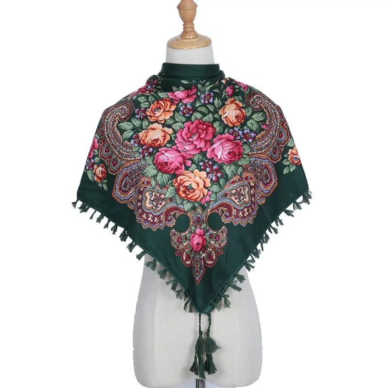 Ethnic Cotton Turban Women's Spring Scarf