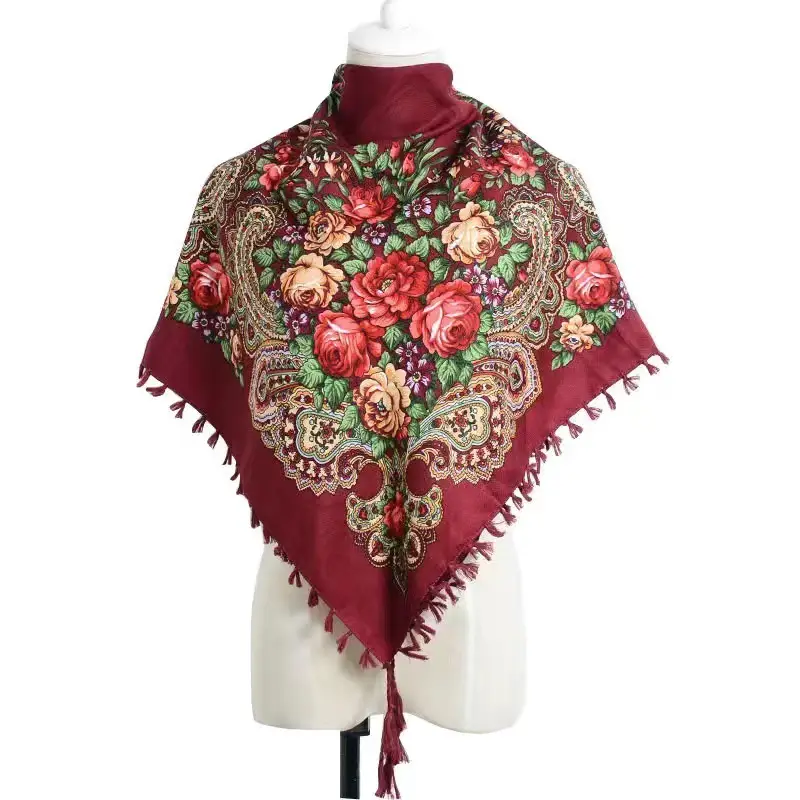 Ethnic Cotton Turban Women's Spring Scarf