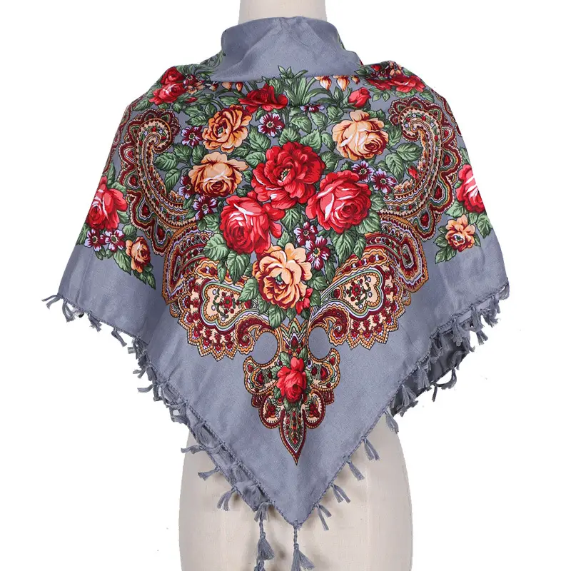 Ethnic Cotton Turban Women's Spring Scarf