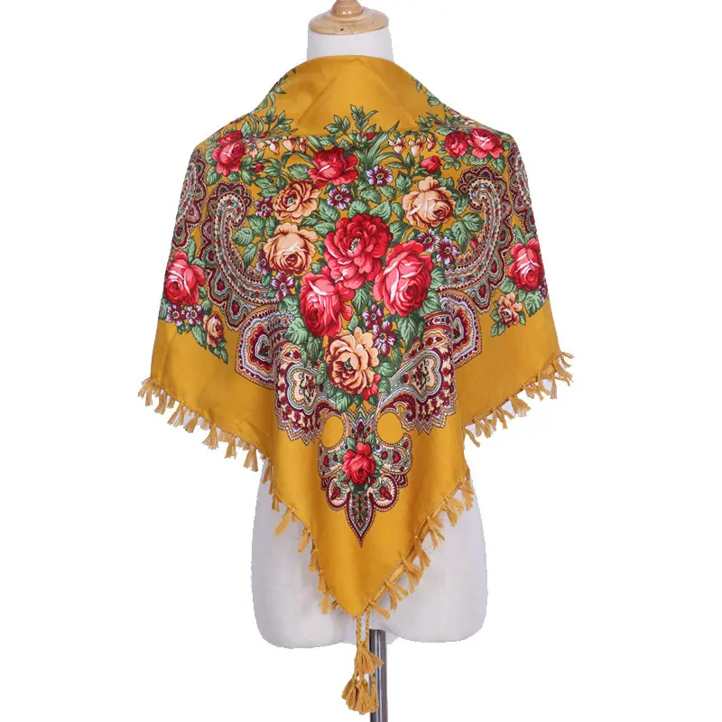 Ethnic Cotton Turban Women's Spring Scarf