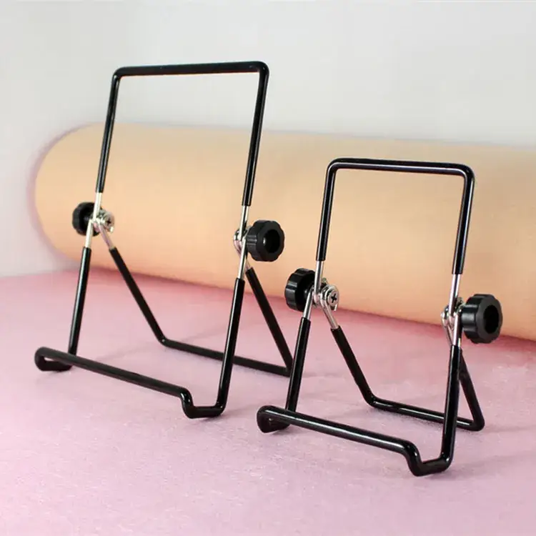 Iron Frame Tablet Stand for Desktop Use