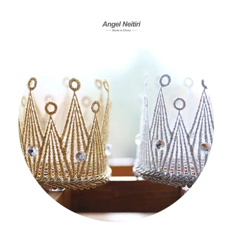 Gold & Silver Princess Baby Hairbands for Girls - Image 7