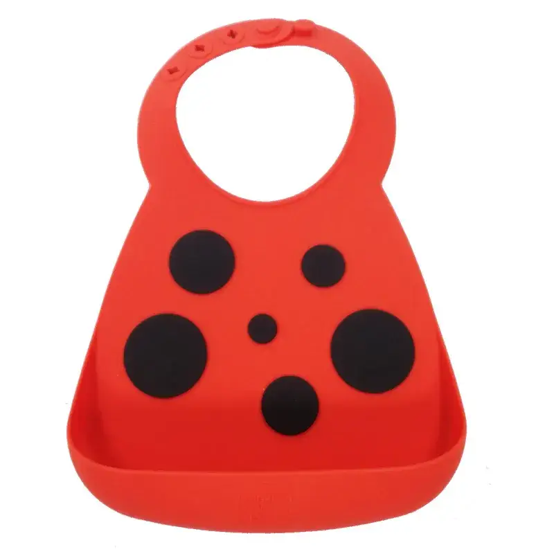 Adjustable Silicone Baby Bib with Bow for Newborns - Image 12
