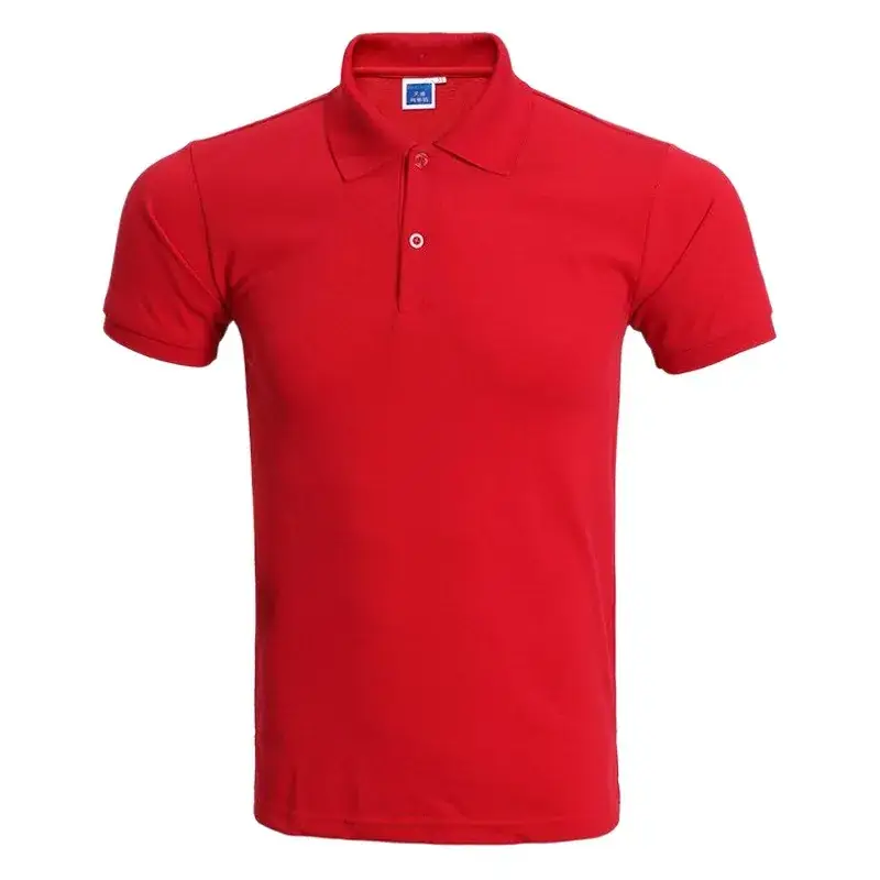 Men White Polo Shirt Summer Wear