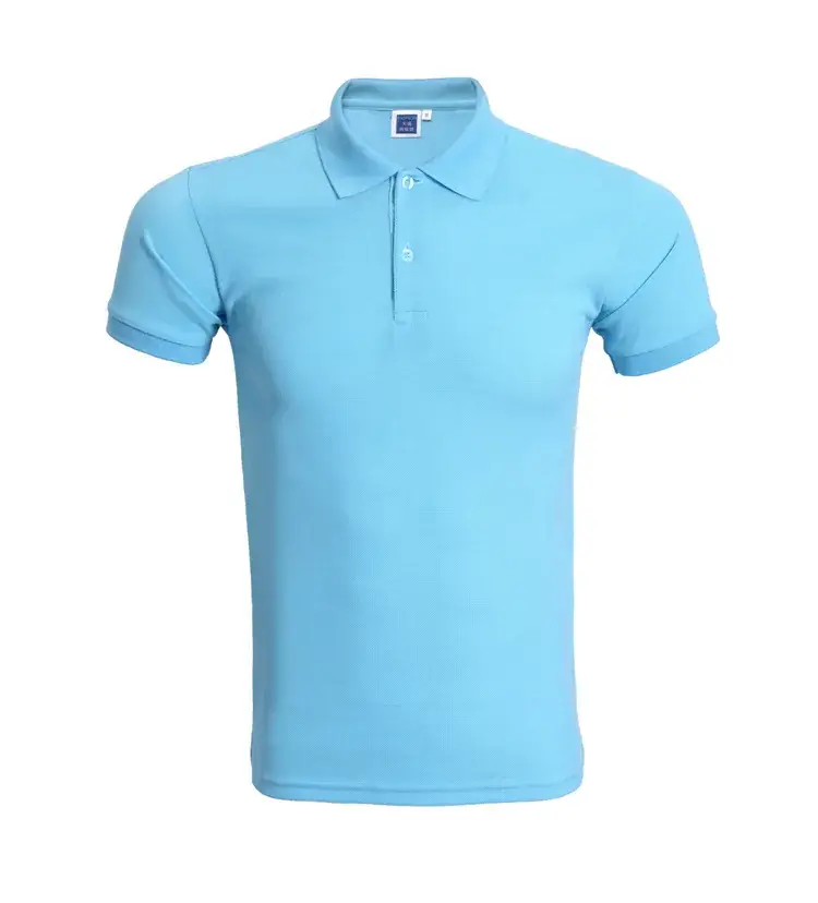Men White Polo Shirt Summer Wear
