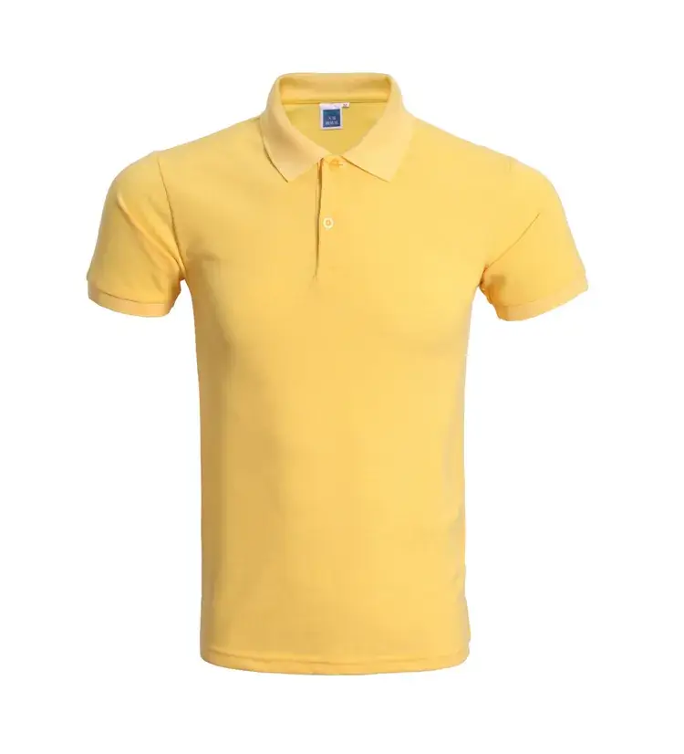 Men White Polo Shirt Summer Wear