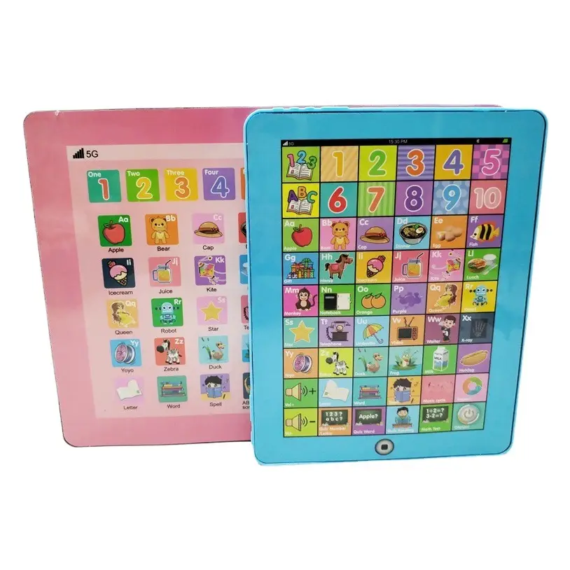 Kids English Learning Tablet with Colorful Screen
