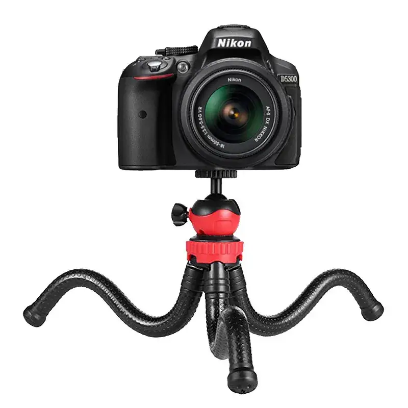 Octopus Tripod with Mini Light for Mobile Phone Selfie - Image 21