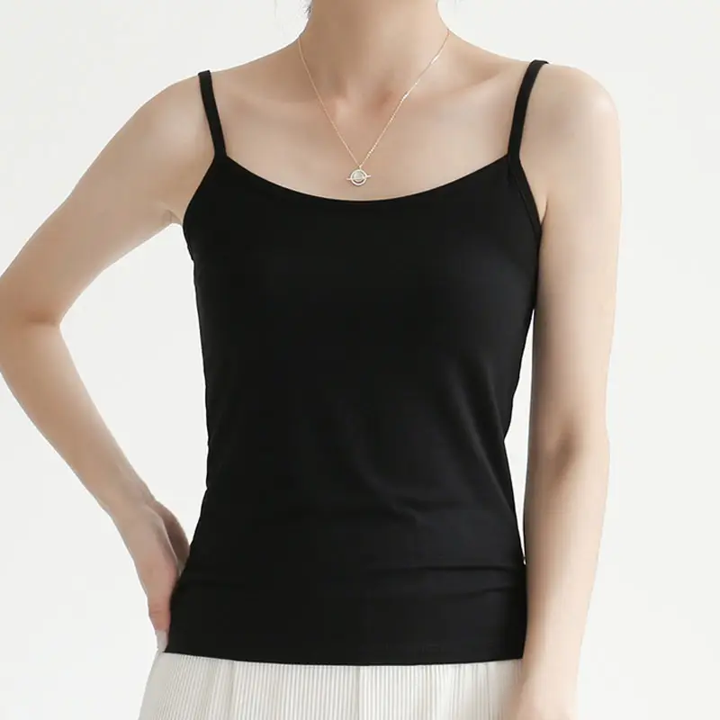 Women's Camisole Spring Summer Slim Elastic Top - Image 10