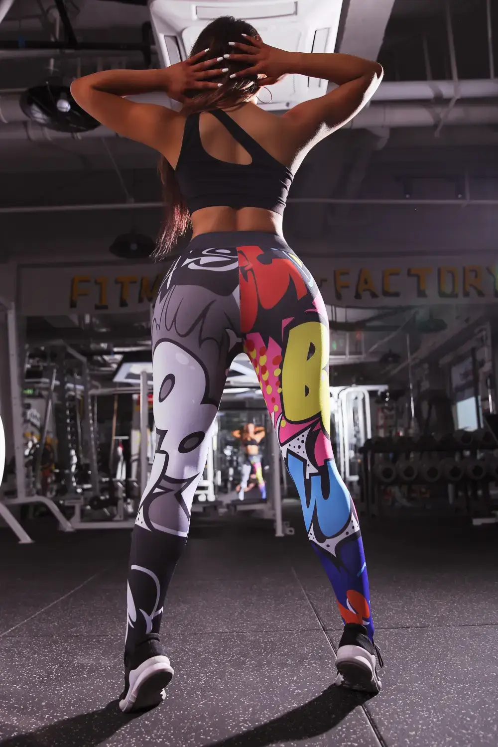 2018 Cross Border Explosion Cartoon Yoga Pants