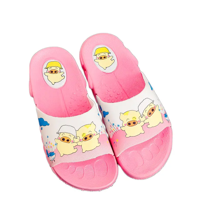 【Super Value Special Offer】Korean-Style New Summer Model Maitou Pig Parent-Child Non-Slip Thick-Soled Bathroom Soft-Soled Slippers - Image 7