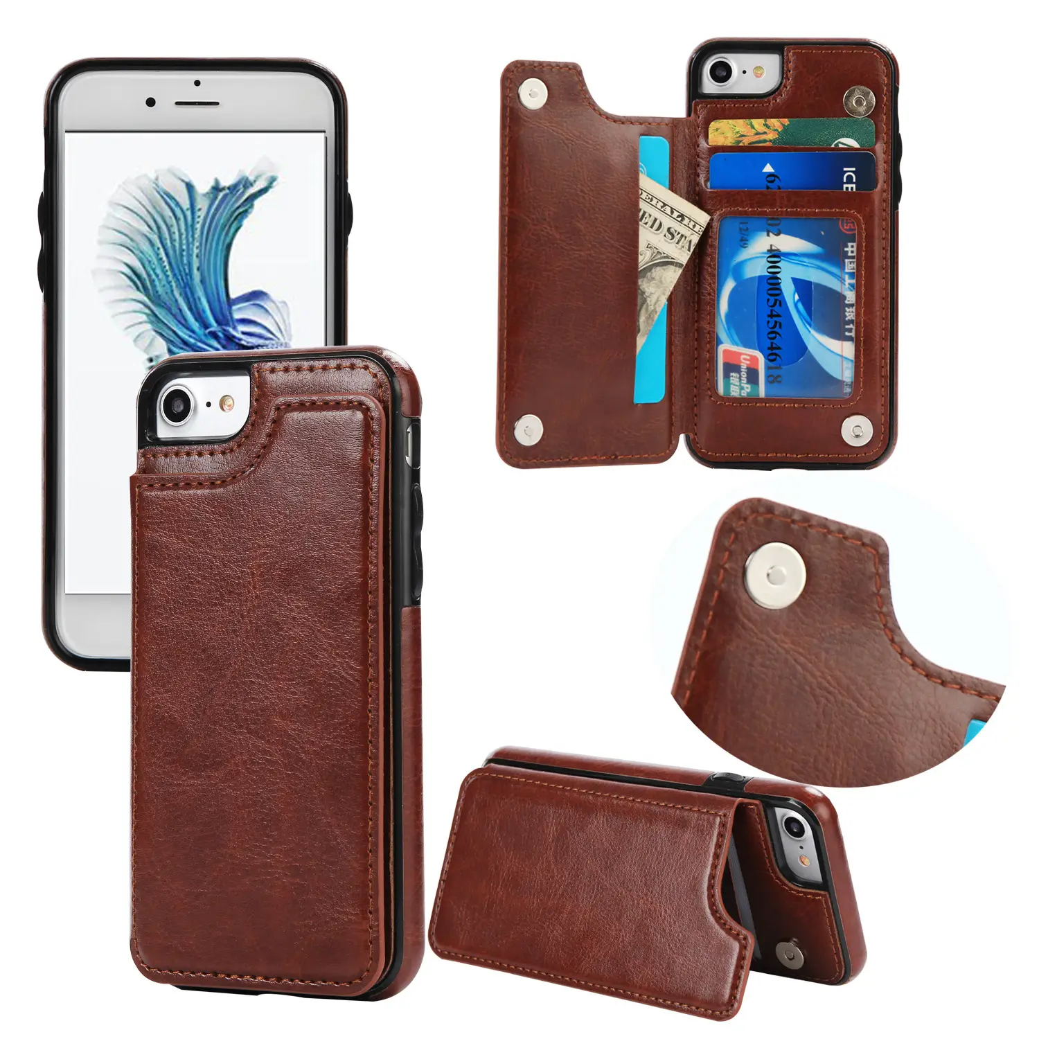 Apple iPhone 17 Leather Protective Case XSmax Design - Image 10