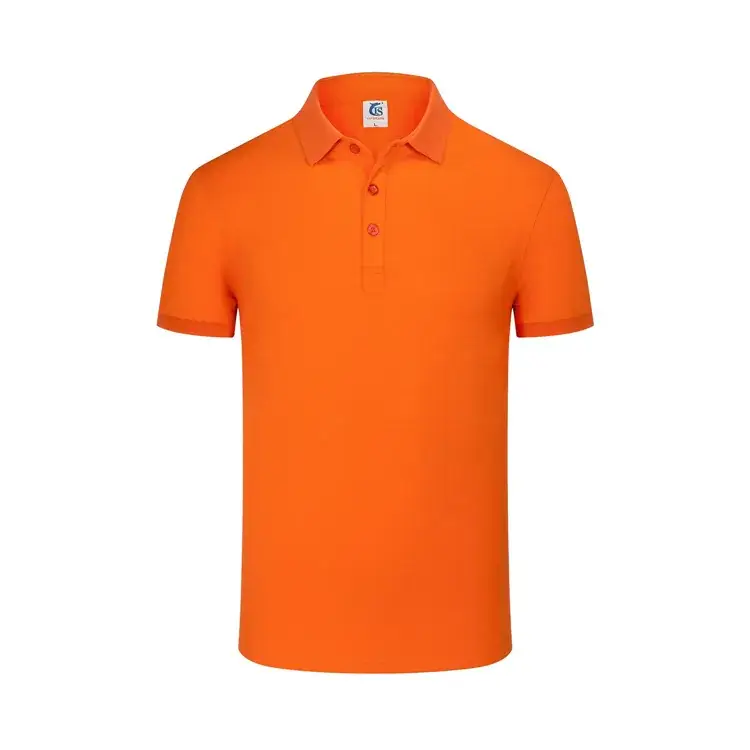Men Pure Cotton Ice Pearl Polo Shirt Black - Image 6