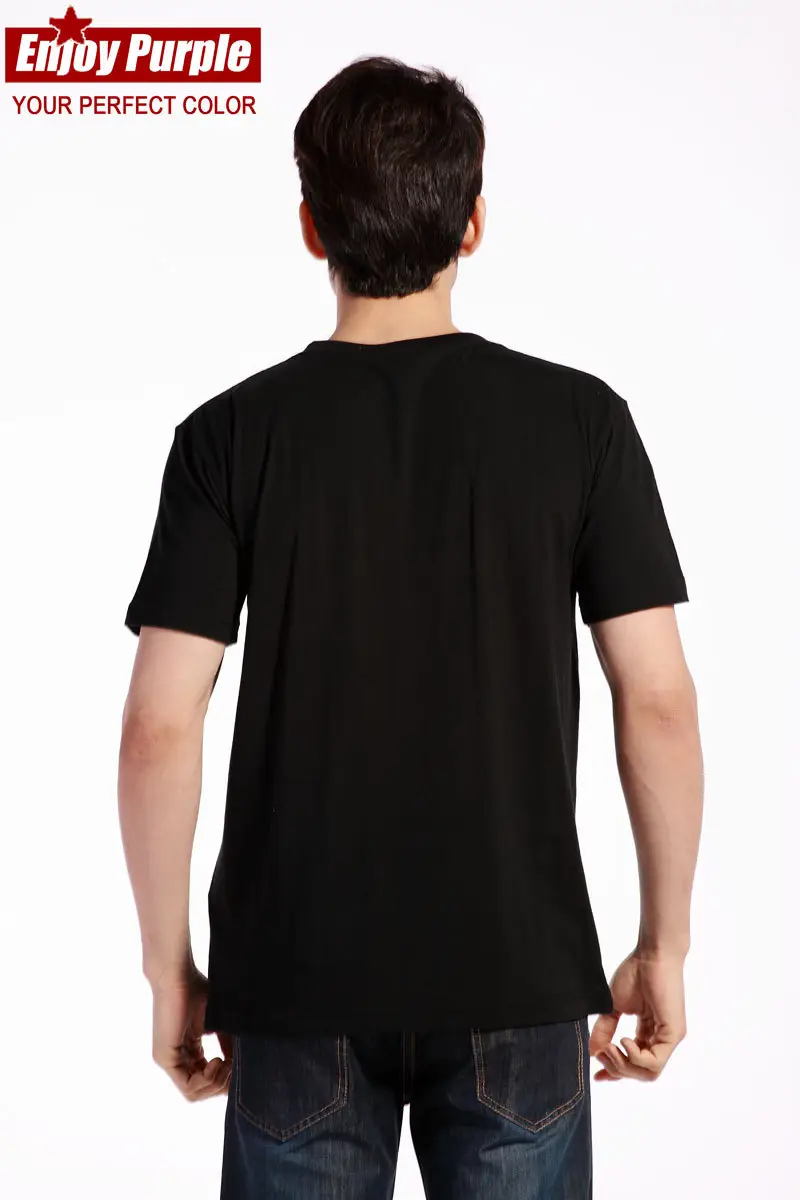 Summer T-Shirt Pure Cotton Solid Color Round Neck Short Sleeve — feature 13