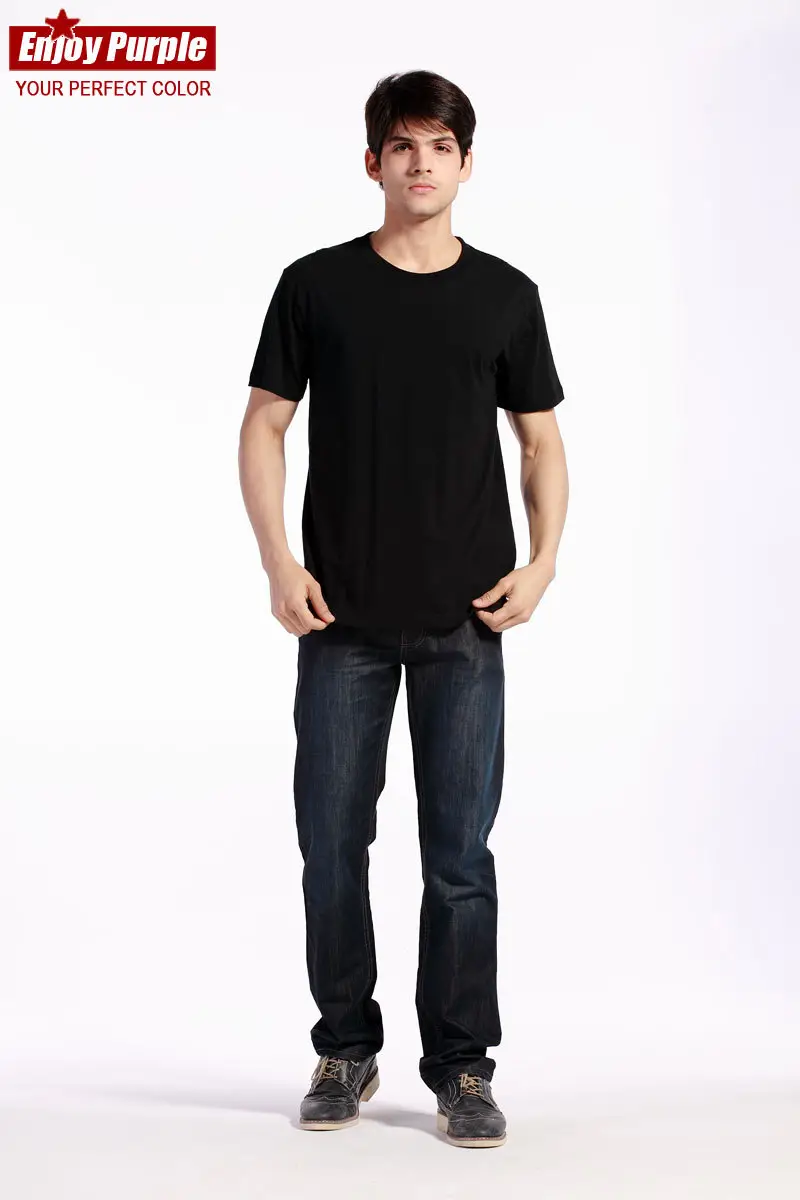 Summer T-Shirt Pure Cotton Solid Color Round Neck Short Sleeve — feature 8