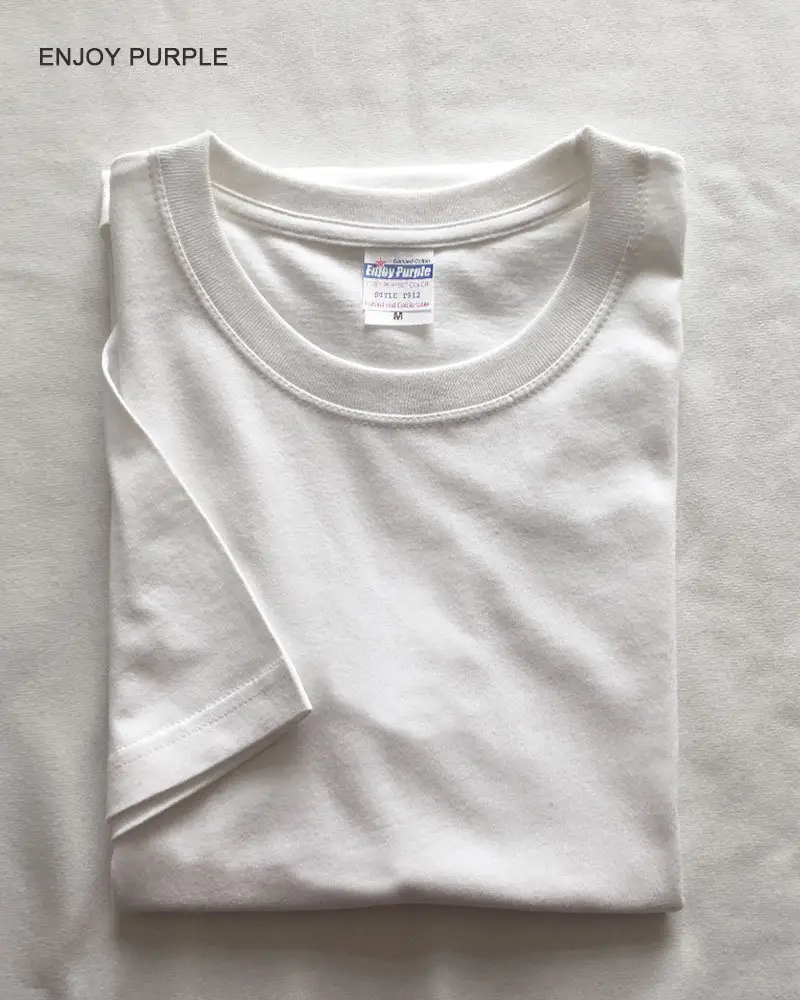 Summer T-Shirt Pure Cotton Solid Color Round Neck Short Sleeve - Image 13