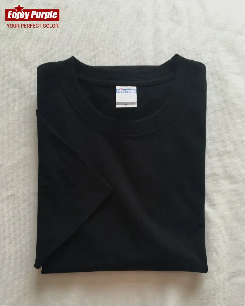 Summer T-Shirt Pure Cotton Solid Color Round Neck Short Sleeve - Image 14