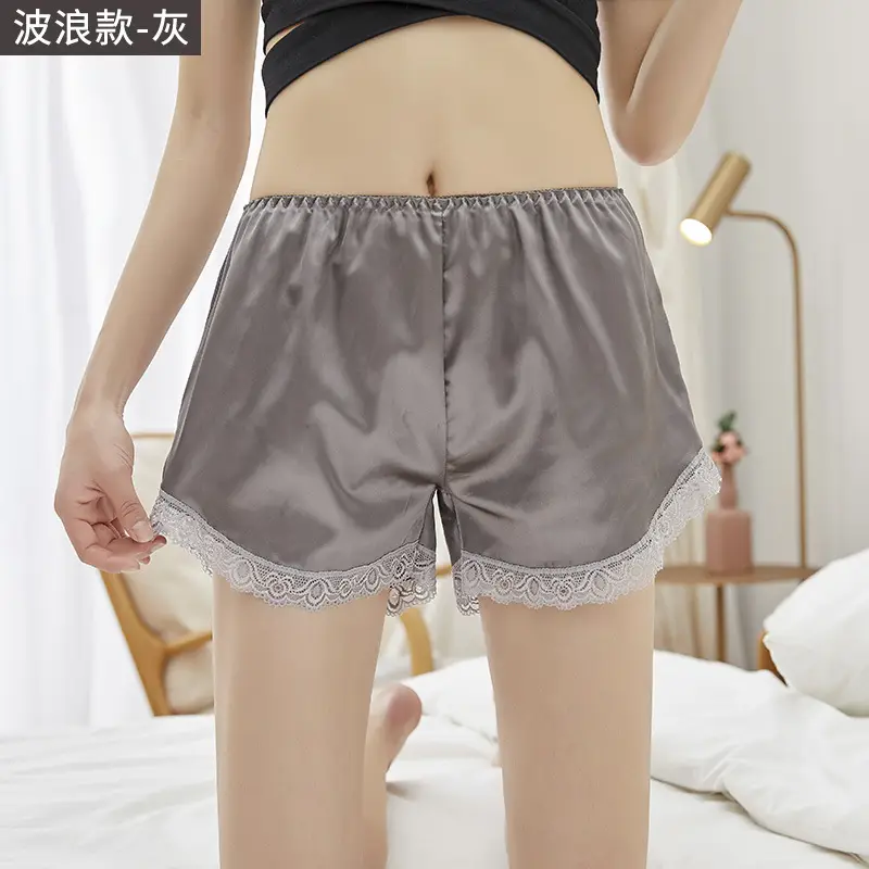 Sexy Lace Trimmed Women's Safety Pants All-match