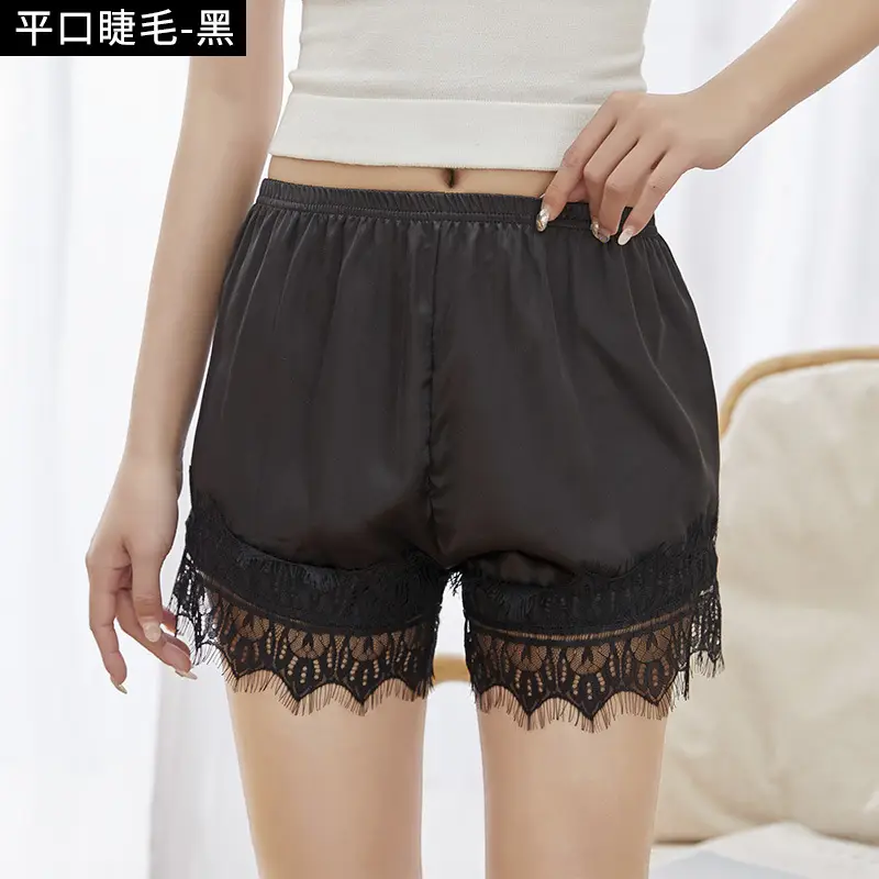 Sexy Lace Trimmed Women's Safety Pants All-match