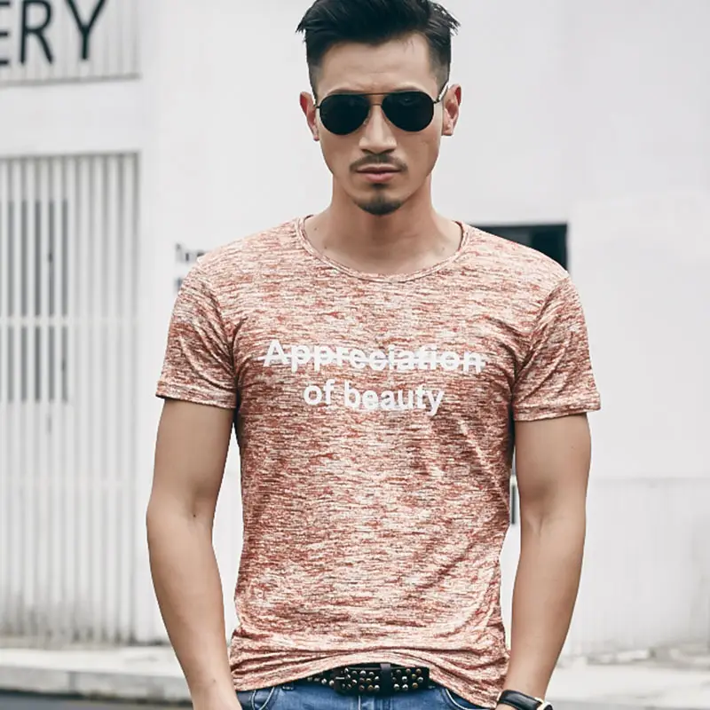 Men Printed Short Sleeve T-Shirt Calvin Klein Grey - Image 8