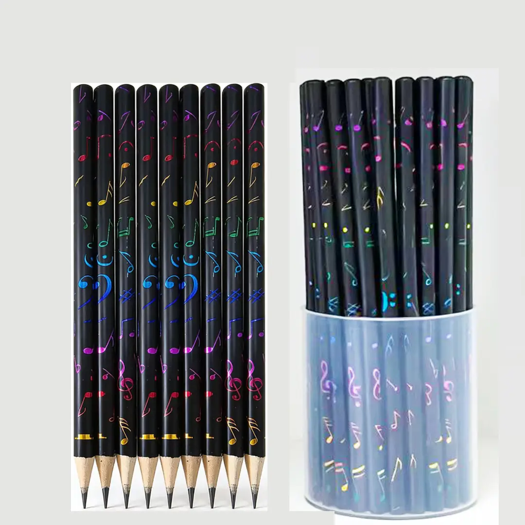 Piano Pencil Pupil Pencil Prizes Music Stationery Note Pencil Creative Student Pencil Piano Pencil HB