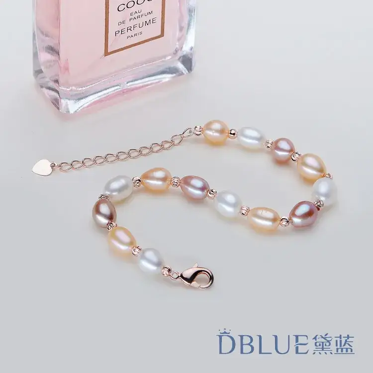 2018 Pearl Bracelet Lobster Tail Chain Buckle Freshwater Pearl - Image 2