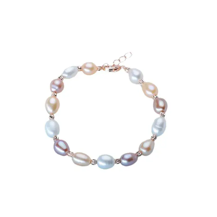 2018 Pearl Bracelet Lobster Tail Chain Buckle Freshwater Pearl - Image 5