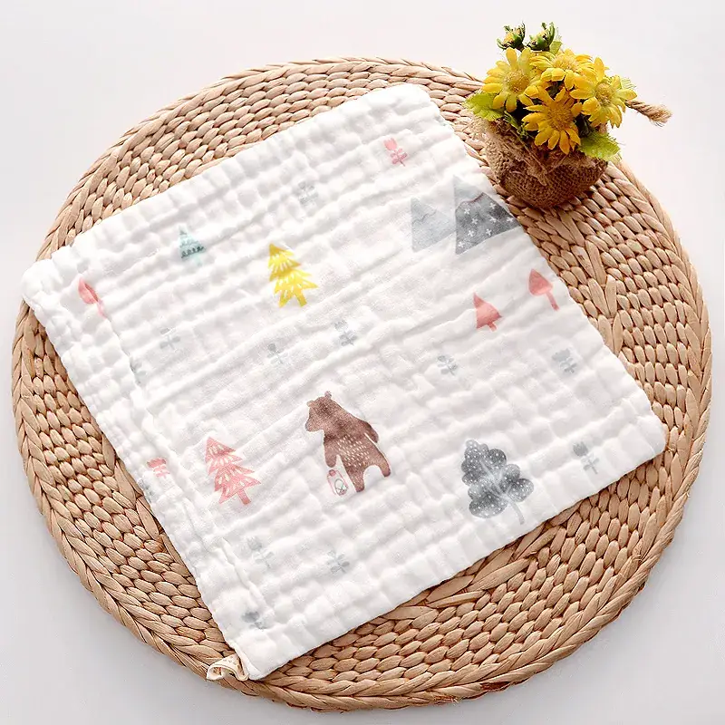 Baby Towel 30x30 Cotton Anti-Vomiting Kids Bib