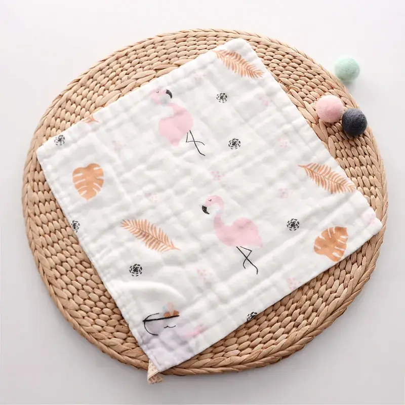 Baby Towel 30x30 Cotton Anti-Vomiting Kids Bib