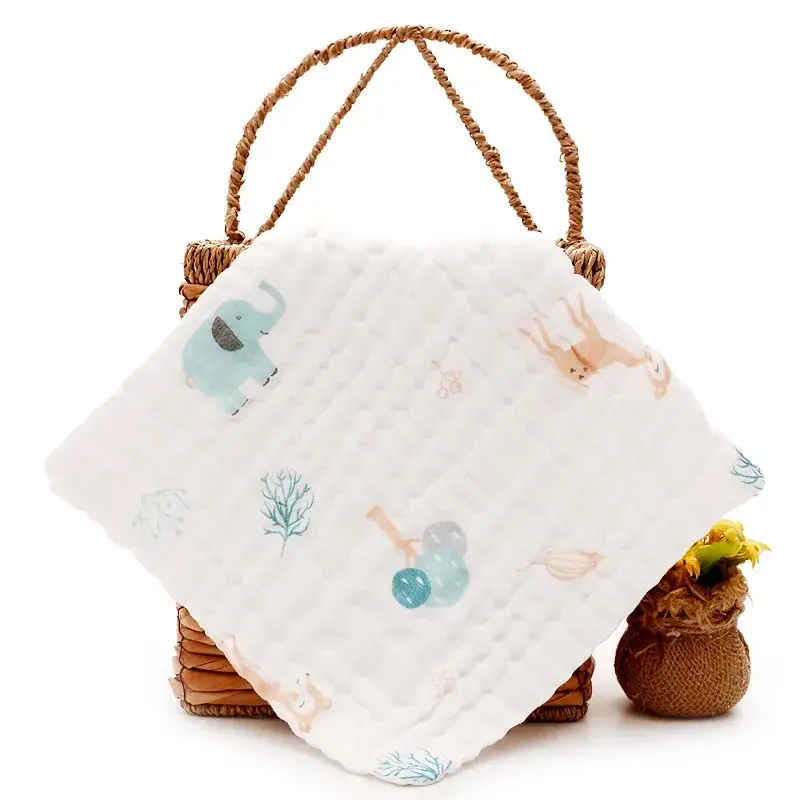 Baby Towel 30x30 Cotton Anti-Vomiting Kids Bib