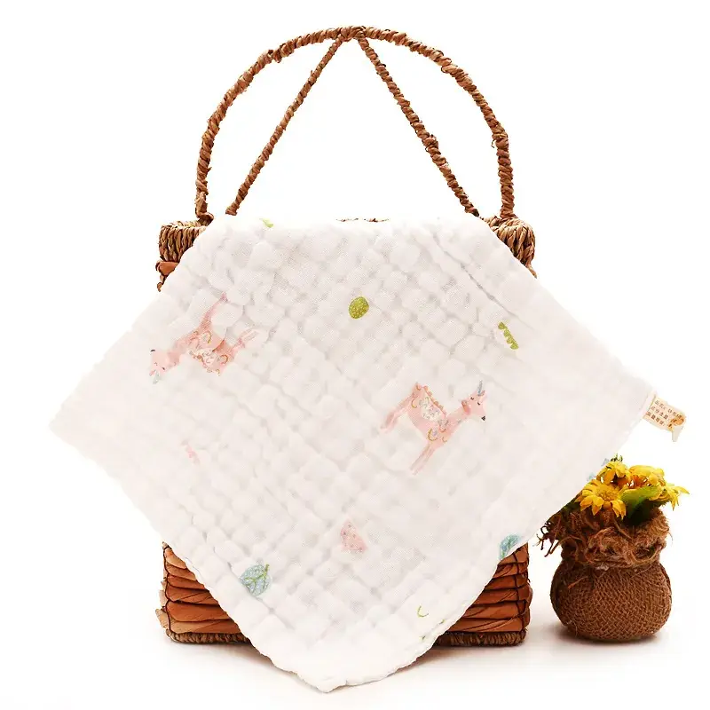Baby Towel 30x30 Cotton Anti-Vomiting Kids Bib