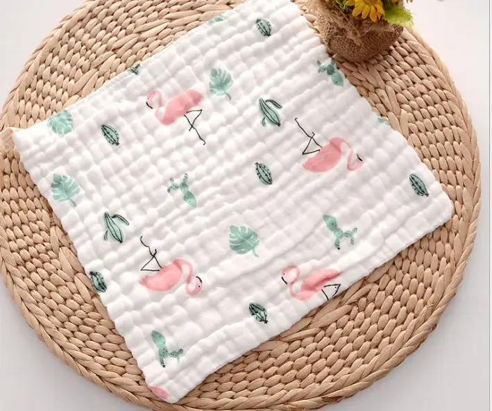 Baby Towel 30x30 Cotton Anti-Vomiting Kids Bib
