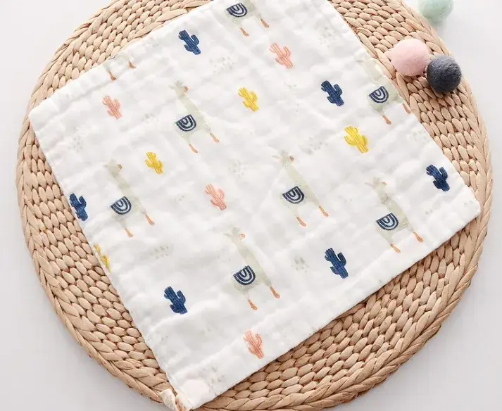 Baby Towel 30x30 Cotton Anti-Vomiting Kids Bib