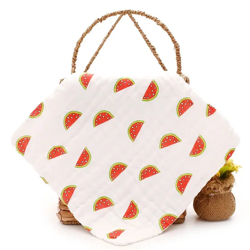 Baby Towel 30x30 Cotton Anti-Vomiting Kids Bib