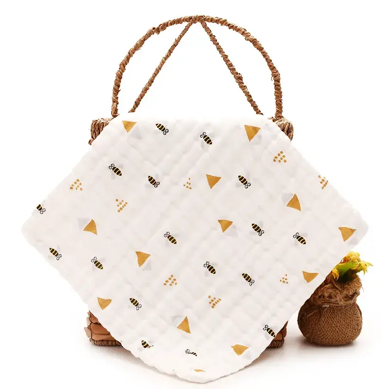 Baby Towel 30x30 Cotton Anti-Vomiting Kids Bib