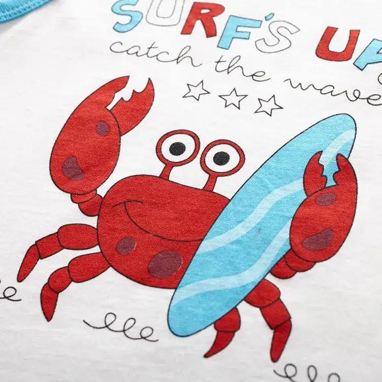 Kids Boys Vest Red Crab Summer 2018