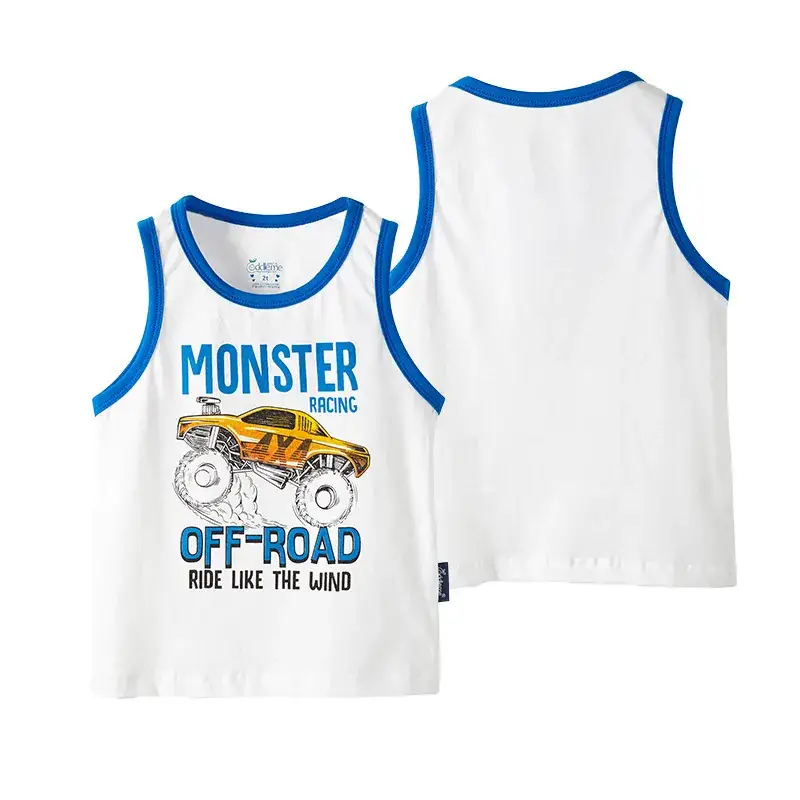 Kids Boys Vest Red Crab Summer 2018